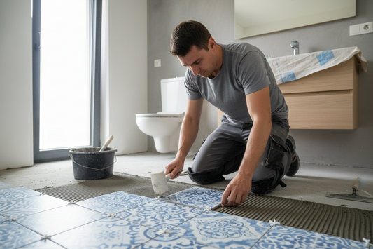 How to Tile a Bathroom Floor (Complete Beginner's Guide)