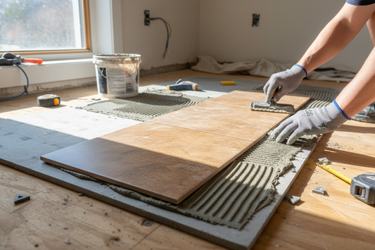 How to Tile Over Plywood (The Right Way — With Backer Board)
