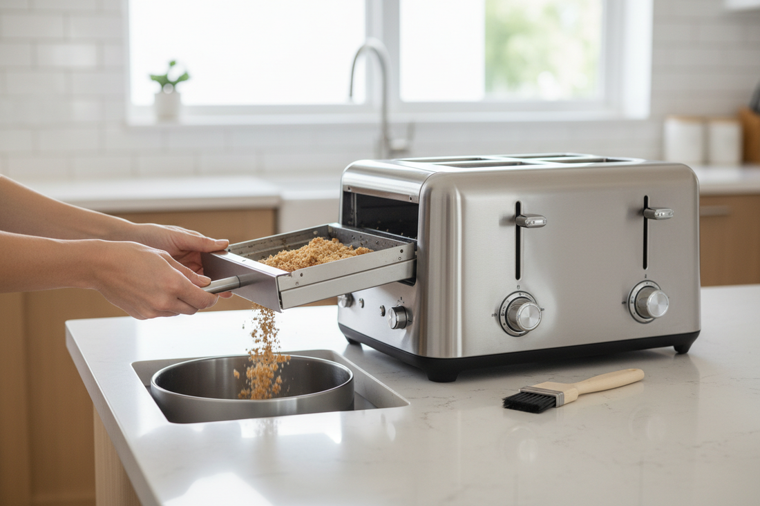 How to Clean a Toaster: Remove Crumbs, Grease, and Burnt Residue Safely