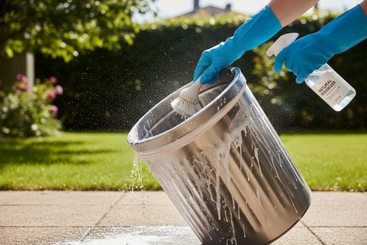 How to Clean and Deodorize a Trash Can (Kitchen Bin Deep Clean)