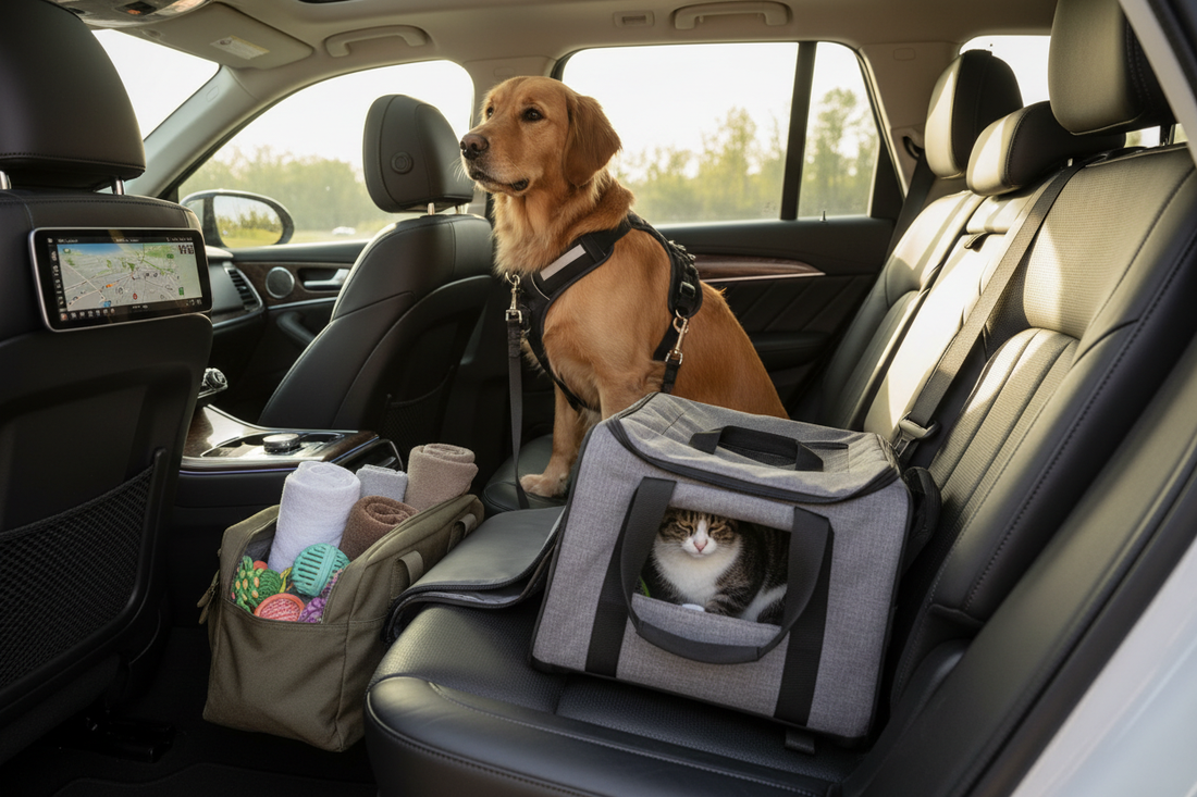 How to Travel Safely with Pets