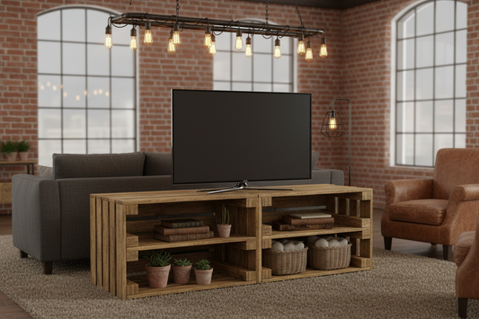 How to Build a TV Stand from Pallets