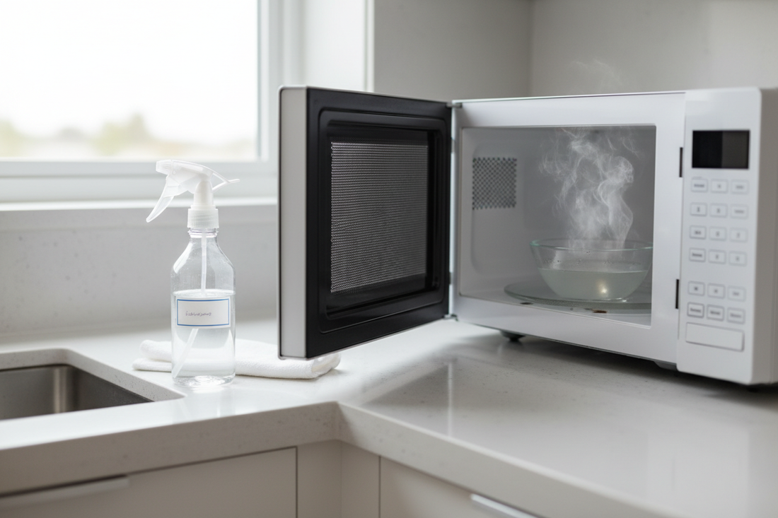 How to Clean Microwave with Vinegar: Step-by-Step Steam Method