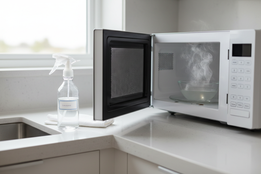How to Clean Microwave with Vinegar: Step-by-Step Steam Method