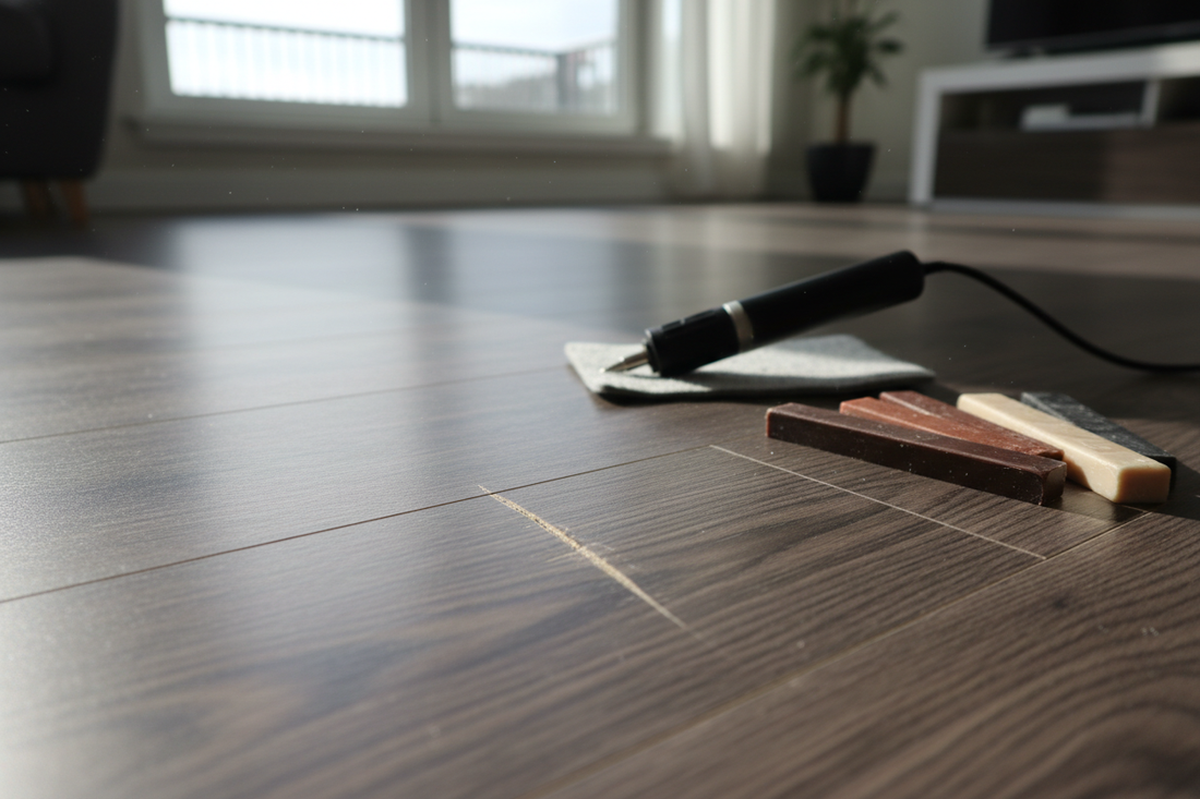 How to Fix a Scratch on a Vinyl Floor: LVP, Sheet Vinyl, and Vinyl Tile Repair