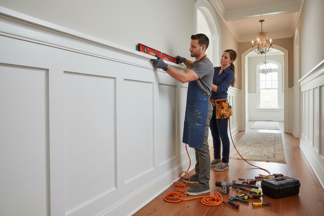 How to Install Wainscoting