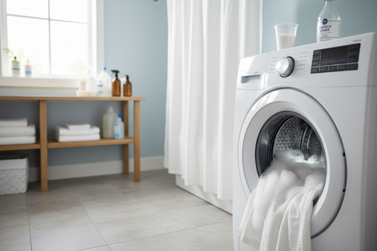How to Clean Shower Curtain and Liner