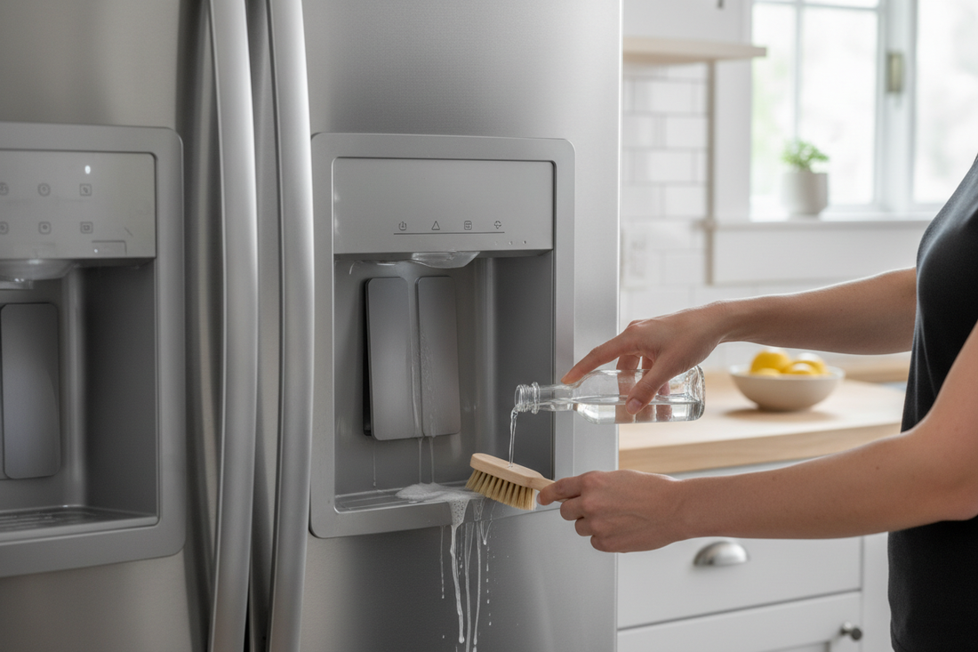 How to Clean Refrigerator Water Dispenser: Remove Buildup and Bacteria