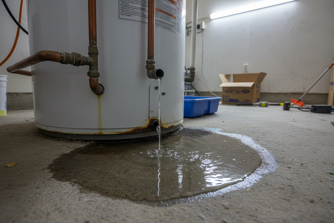 Water Heater Leaking from Bottom