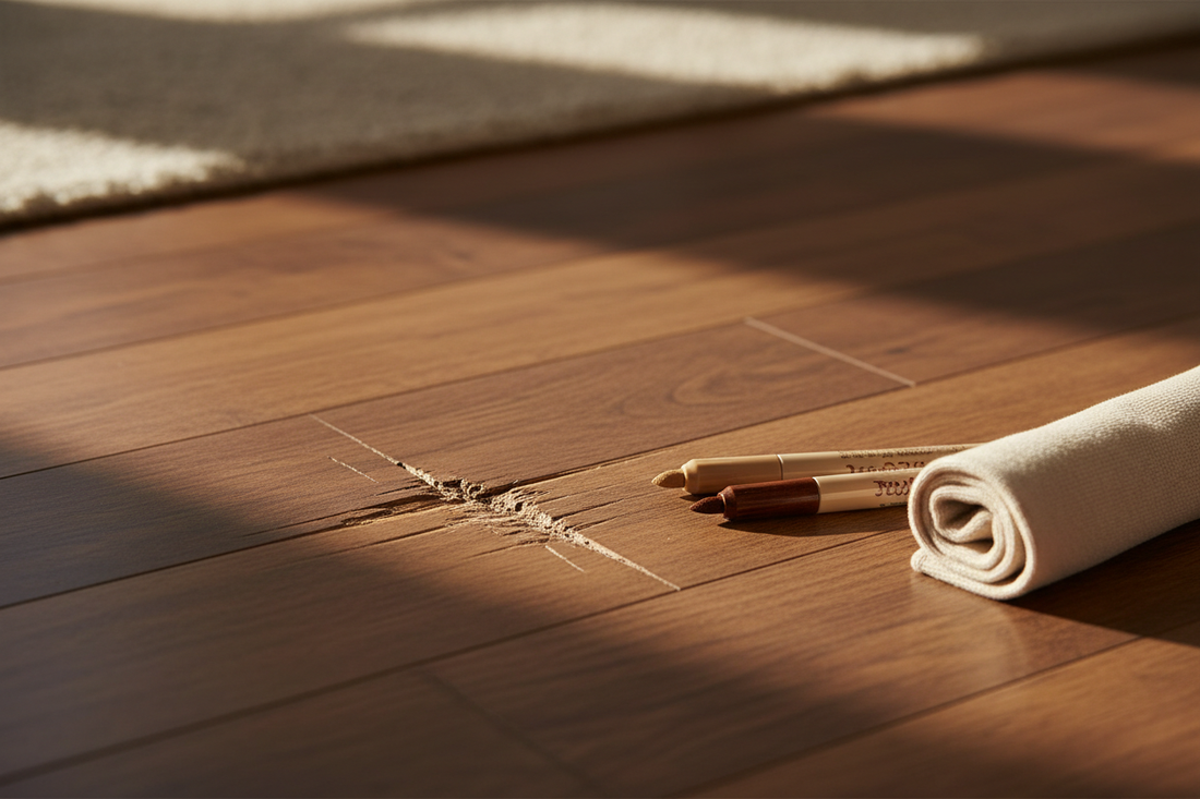 How to Fix a Scratch on a Wood Floor: Every Method from Quick Touch-Up to Full Refinish