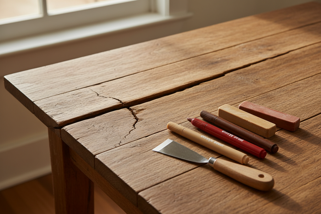 How to Fix a Crack in Wood Furniture: From Surface Scratches to Deep Splits